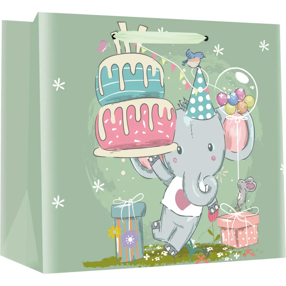 Darilna vrečka L H rojstni dan