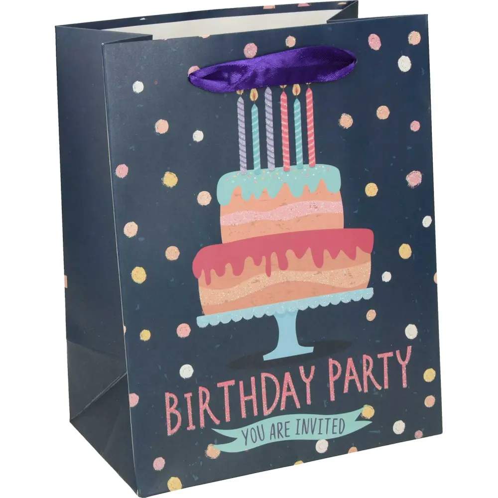 Darilna vrečka M SQ rojstni dan