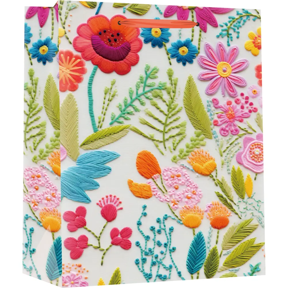 Darilna vrečka L cvetje