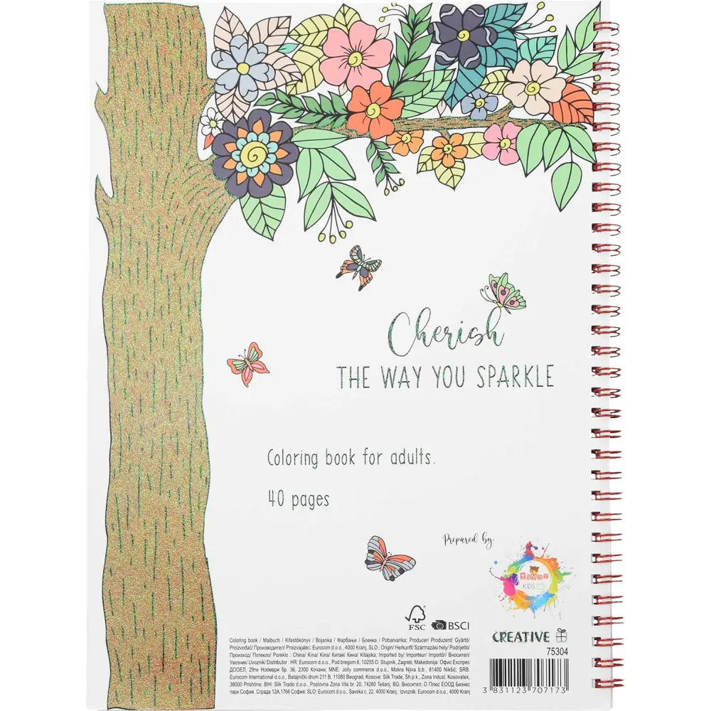 Pobarvanka Creative adult Coloring