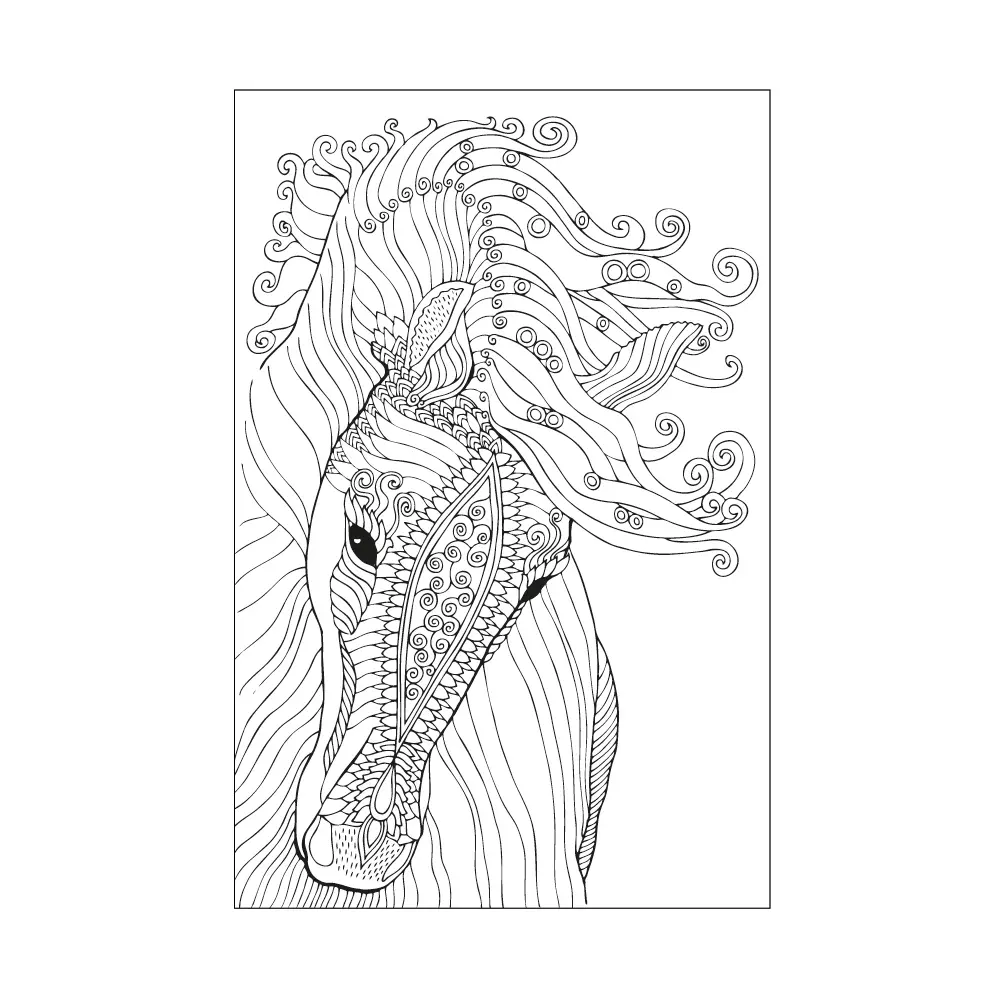 COLOURING BOOK CREATIVE ADULT COLORING 4
