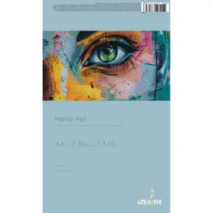 Blok za akrilne markerje Creative A4 36L