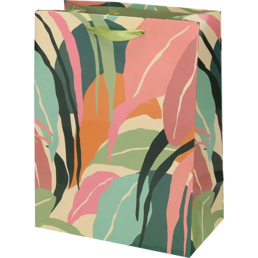 Darilna vrečka M cvetje