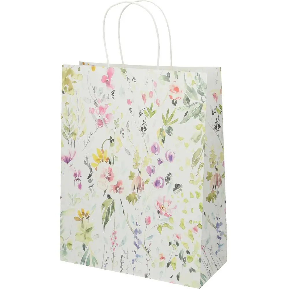 Darilna vrečka eko L cvetje