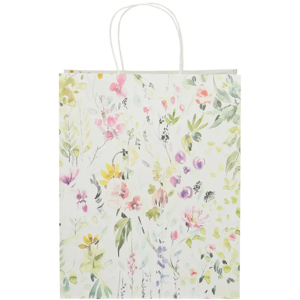 Darilna vrečka eko L cvetje