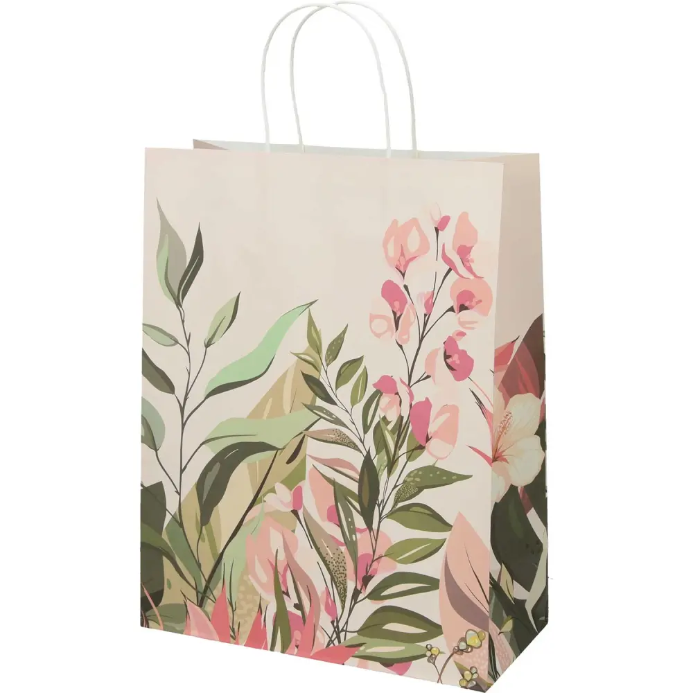 Darilna vrečka eko L cvetje