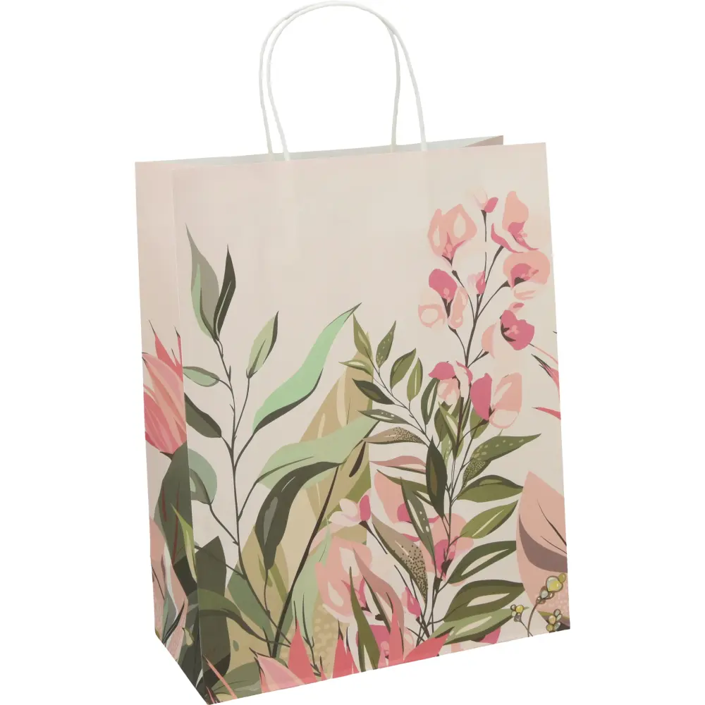 Darilna vrečka eko L cvetje