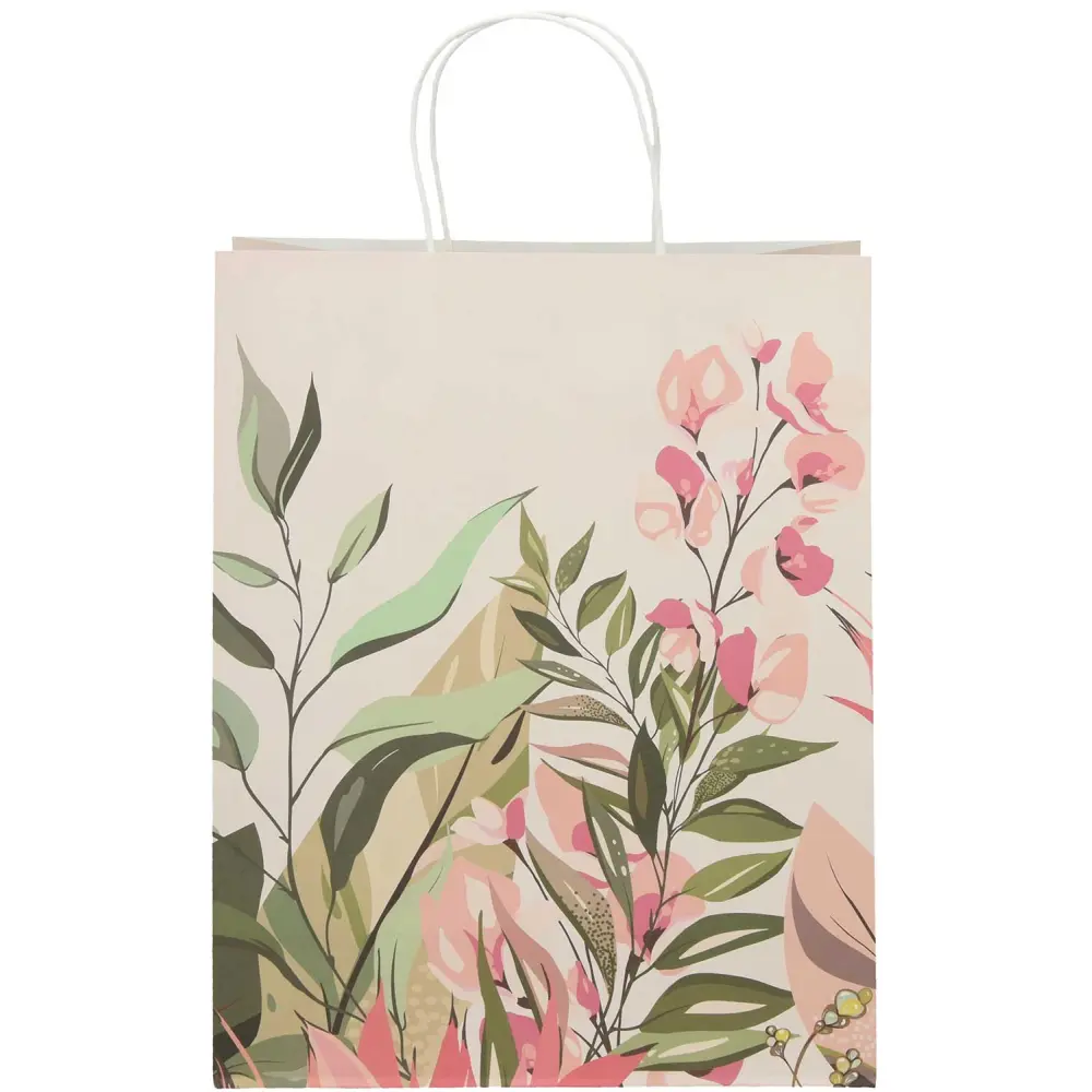 Darilna vrečka eko L cvetje