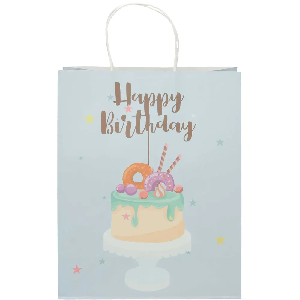 Darilna vrečka eko L rojstni dan