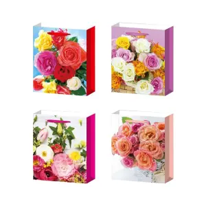 Darilna vrečka M rože