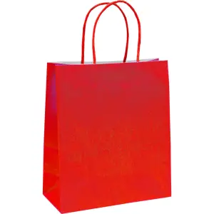 Darilna vrečka eko M rdeča