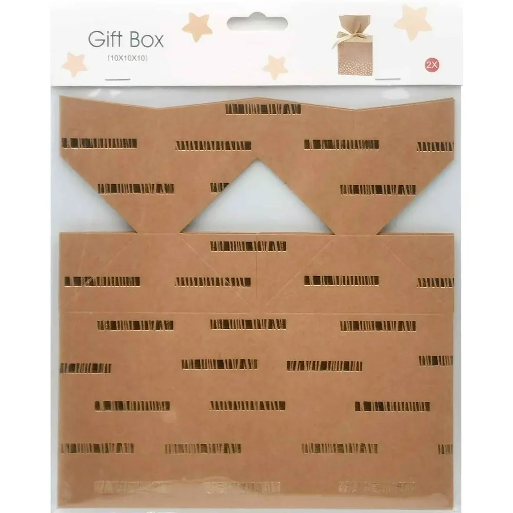 Škatla darilna EKO 10x10 cm 2/1