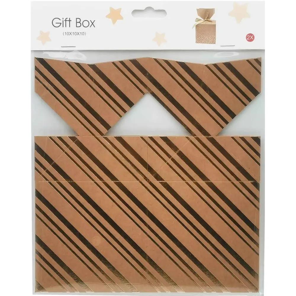 Škatla darilna EKO 10x10 cm 2/1