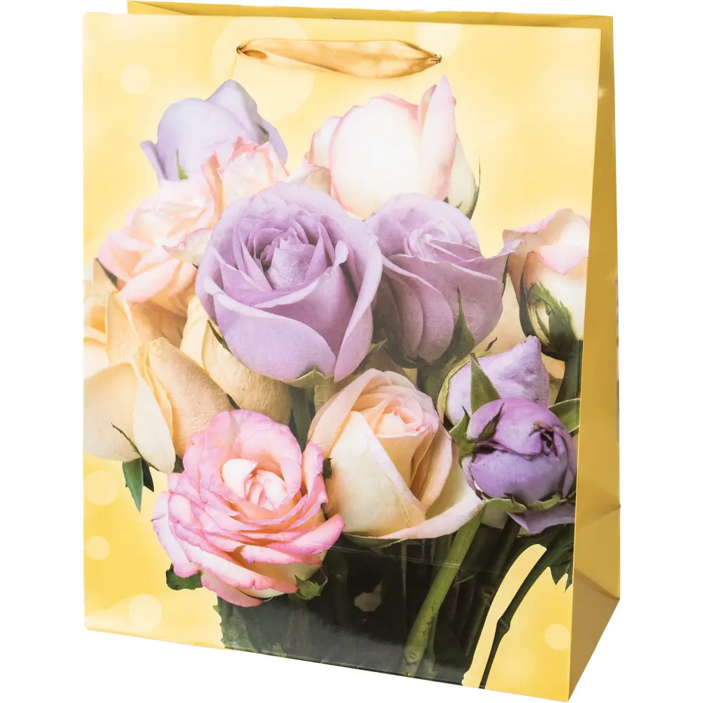 Darilna vrečka L rože