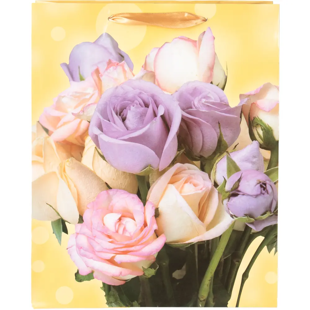 Darilna vrečka L rože