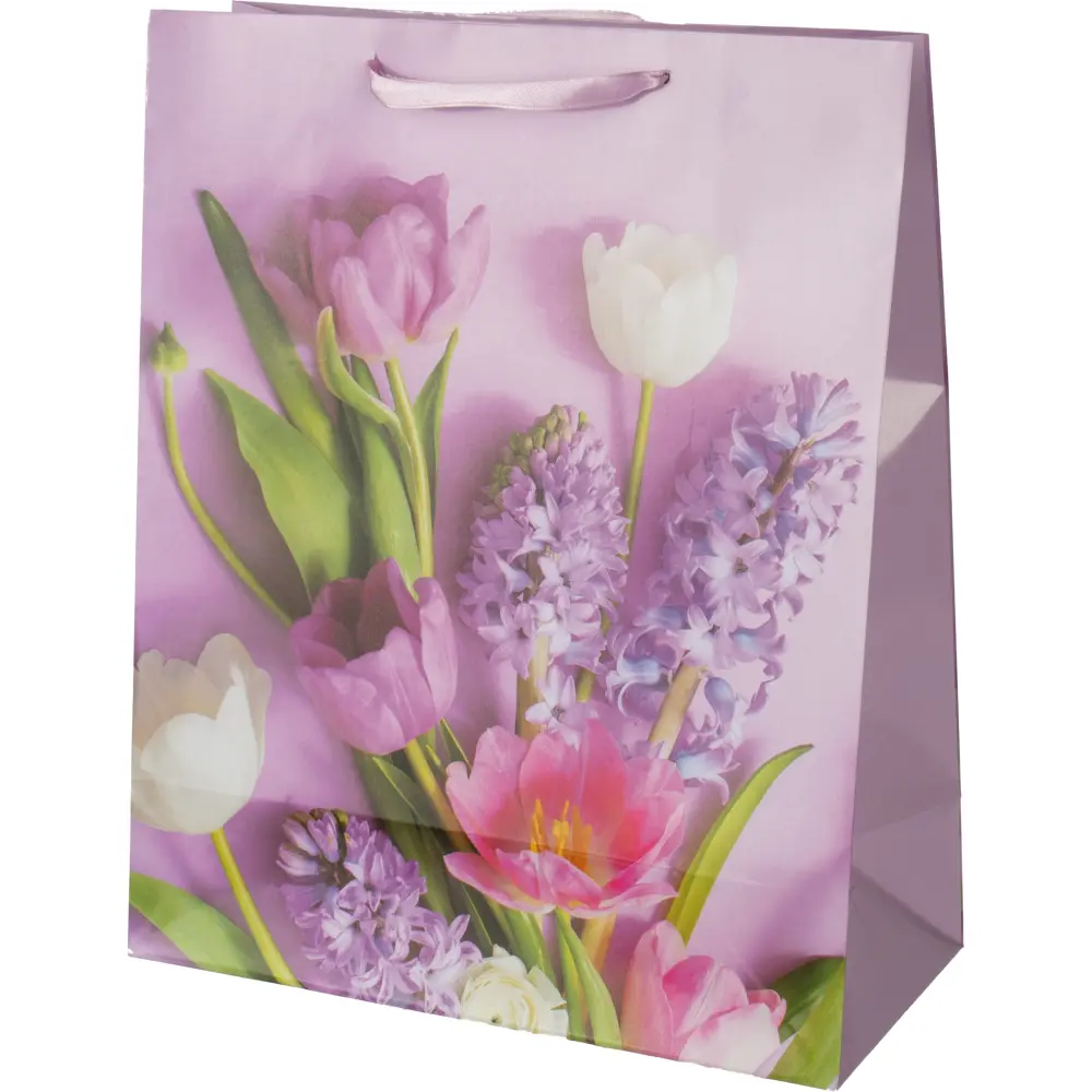 Darilna vrečka L rože