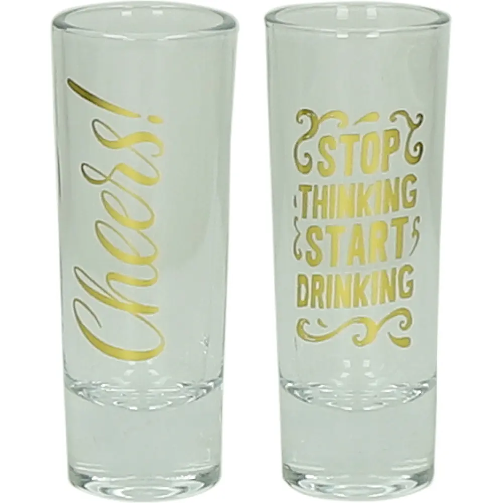 SHOT GLASSES SET 2X 25 ML XMAS