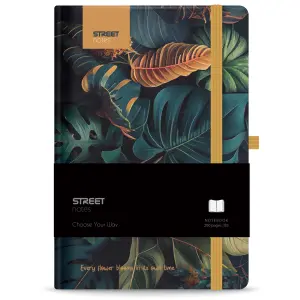 NOTES Z ELASTIKO FLOWERS GARDEN B5 96L