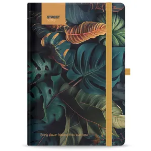 NOTES Z ELASTIKO FLOWERS GARDEN B5 96L