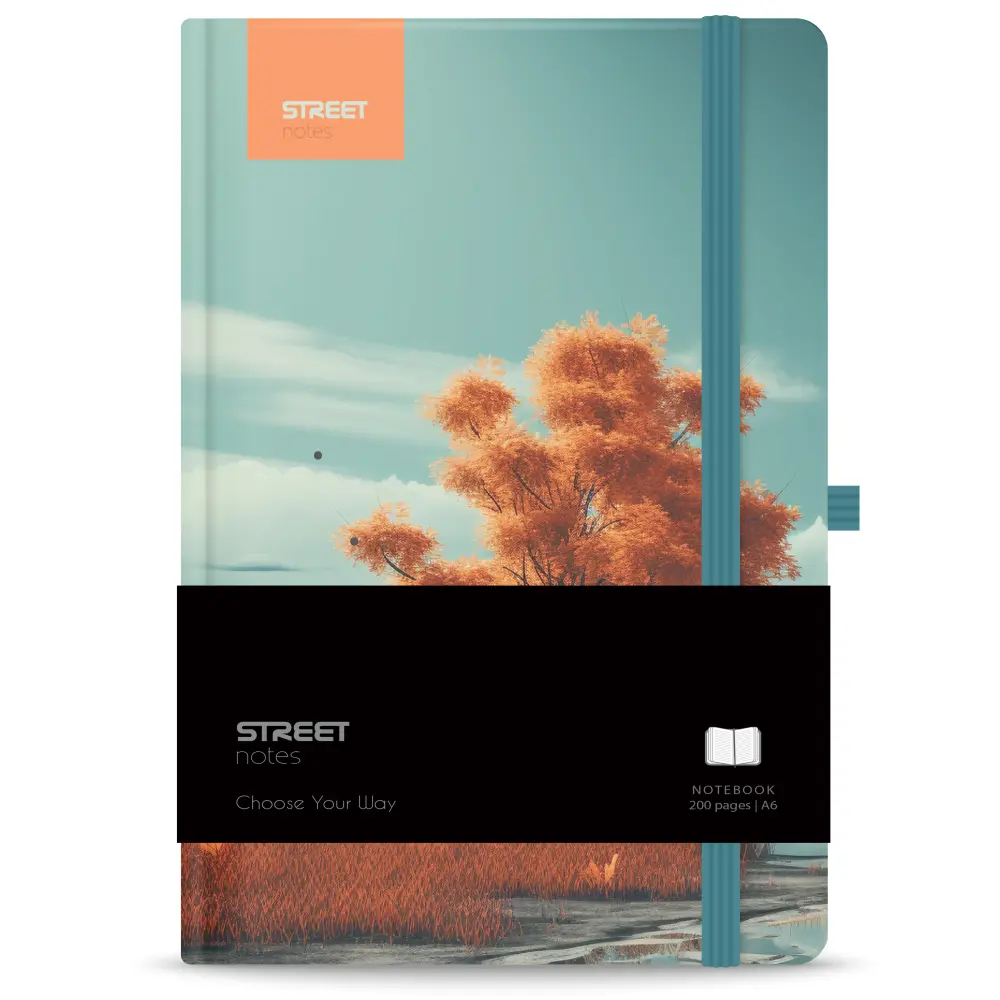 NOTES Z ELASTIKO TREES ENCHANTED A6 96L