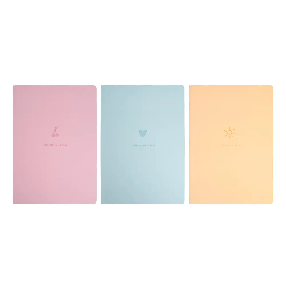 Notebook Street Summer PU A4 32L BI