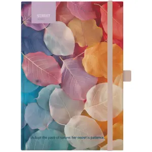 NOTES Z ELASTIKO FLOWERS MEDAW A5 96L