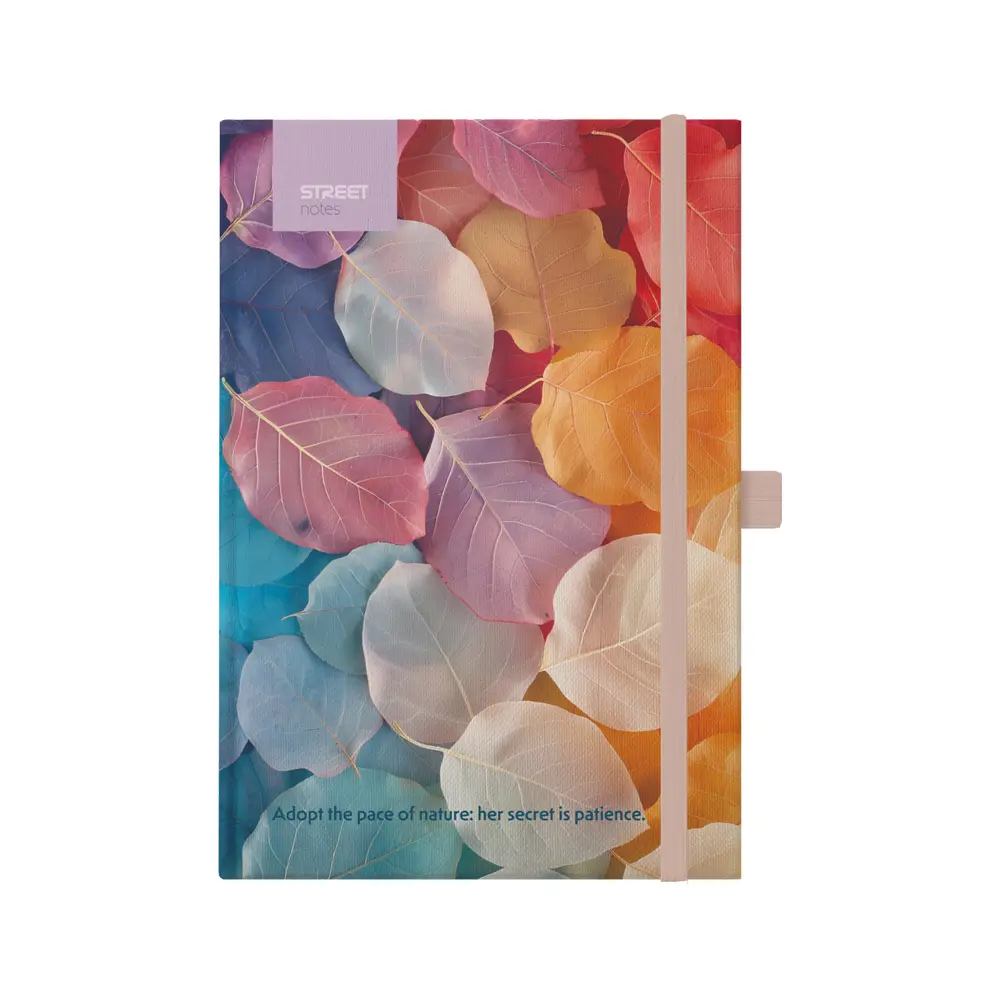 NOTES Z ELASTIKO FLOWERS MEDAW A6 96L