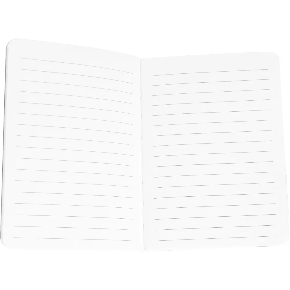 Notes z elastiko Shiny White A5