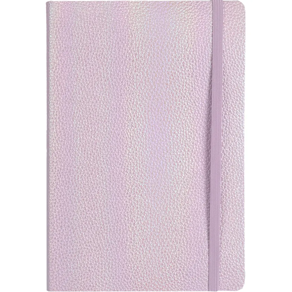 Notes z elastiko Shiny Purple B5