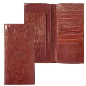 Usnjena business denarnica rjava