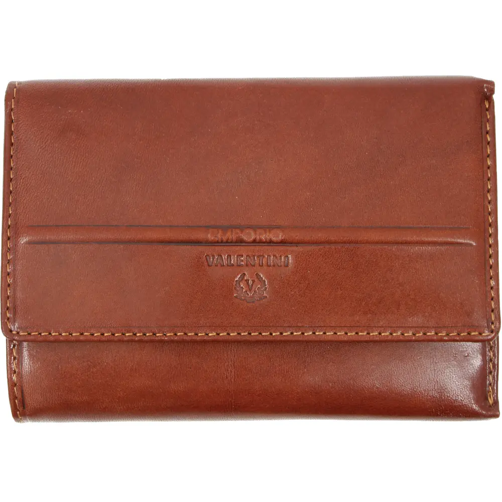 Usnjena denarnica Leonardo ženska rjava