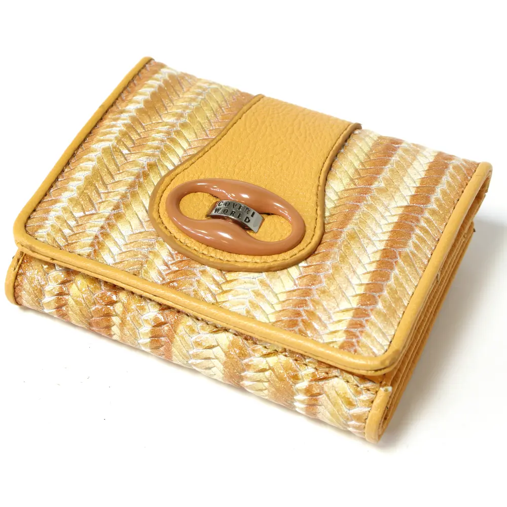 Usnjena denarnica Coveri sort