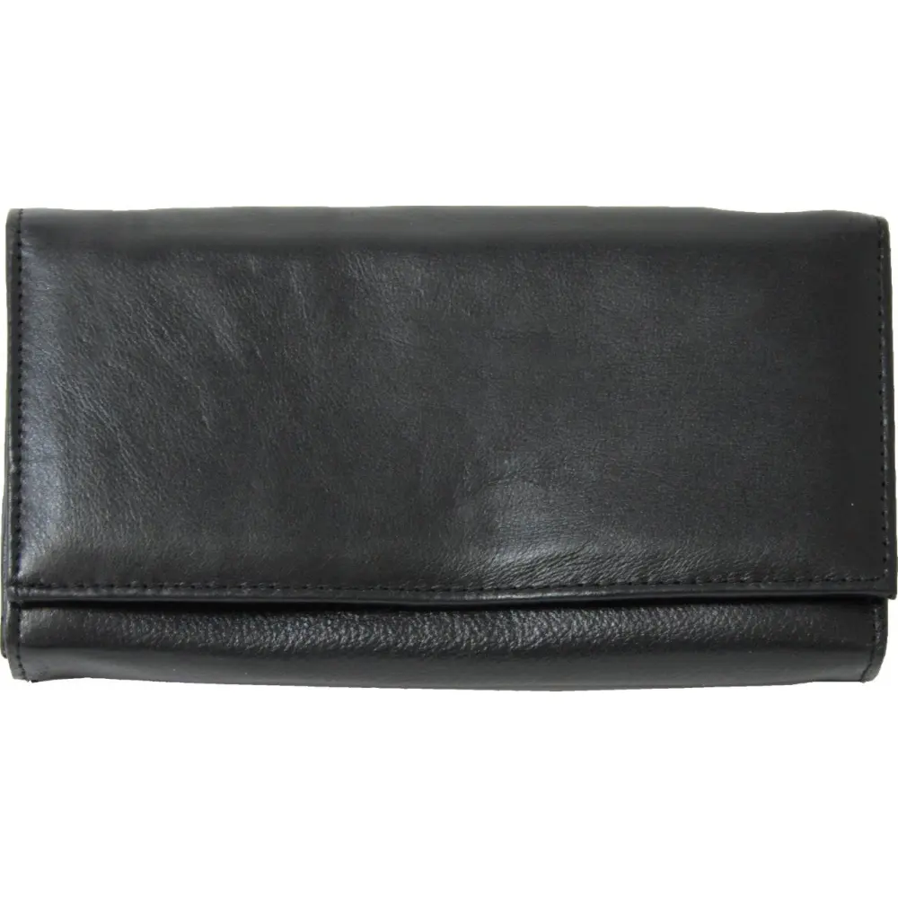 Usnjena denarnica moška črna