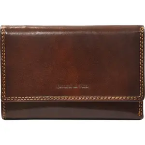 Usnjena denarnica ženska rjava