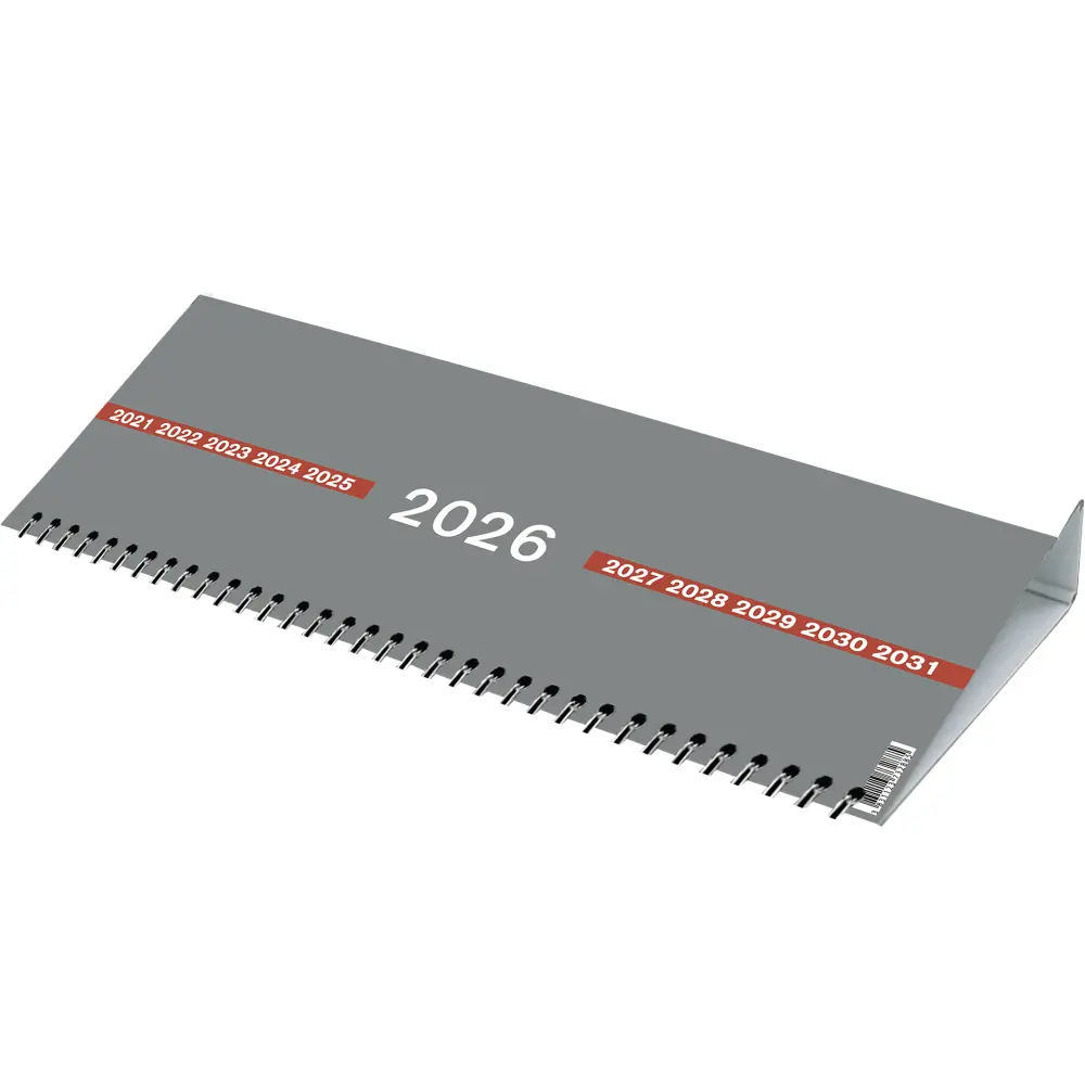 KOLEDAR NAMIZNI LEŽEČI SIV 2026