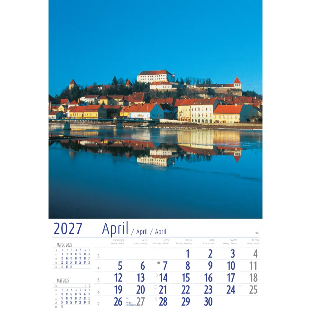 KOLEDAR SLOVENIJA 2027