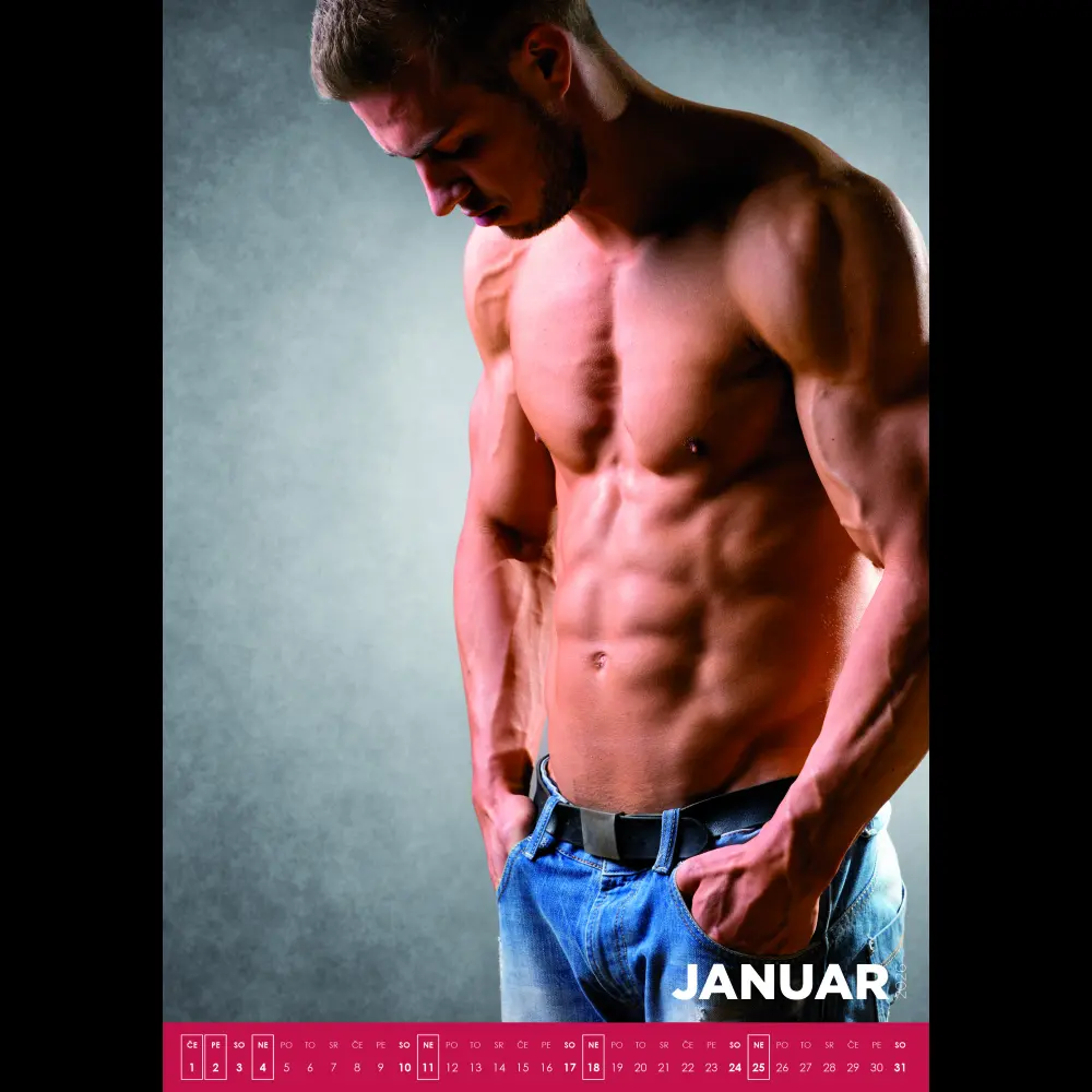 Koledar Moški Barvni 2026