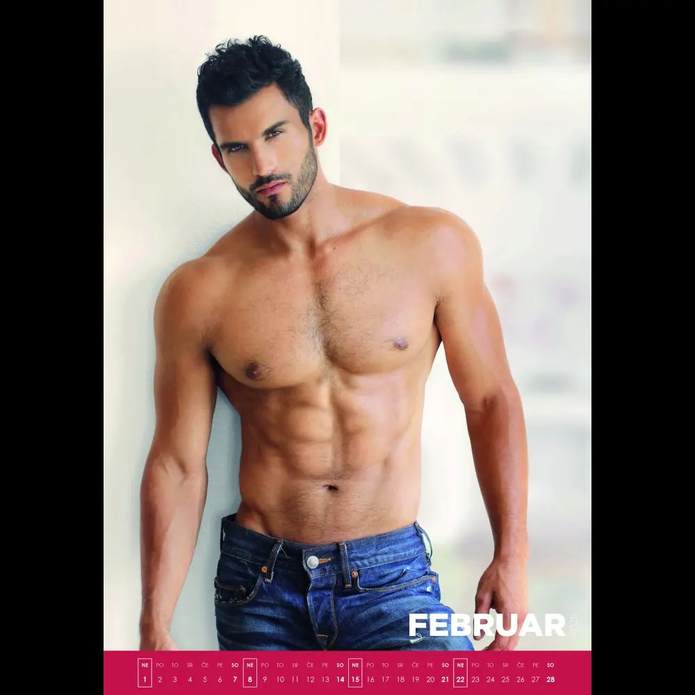 Koledar Moški Barvni 2026