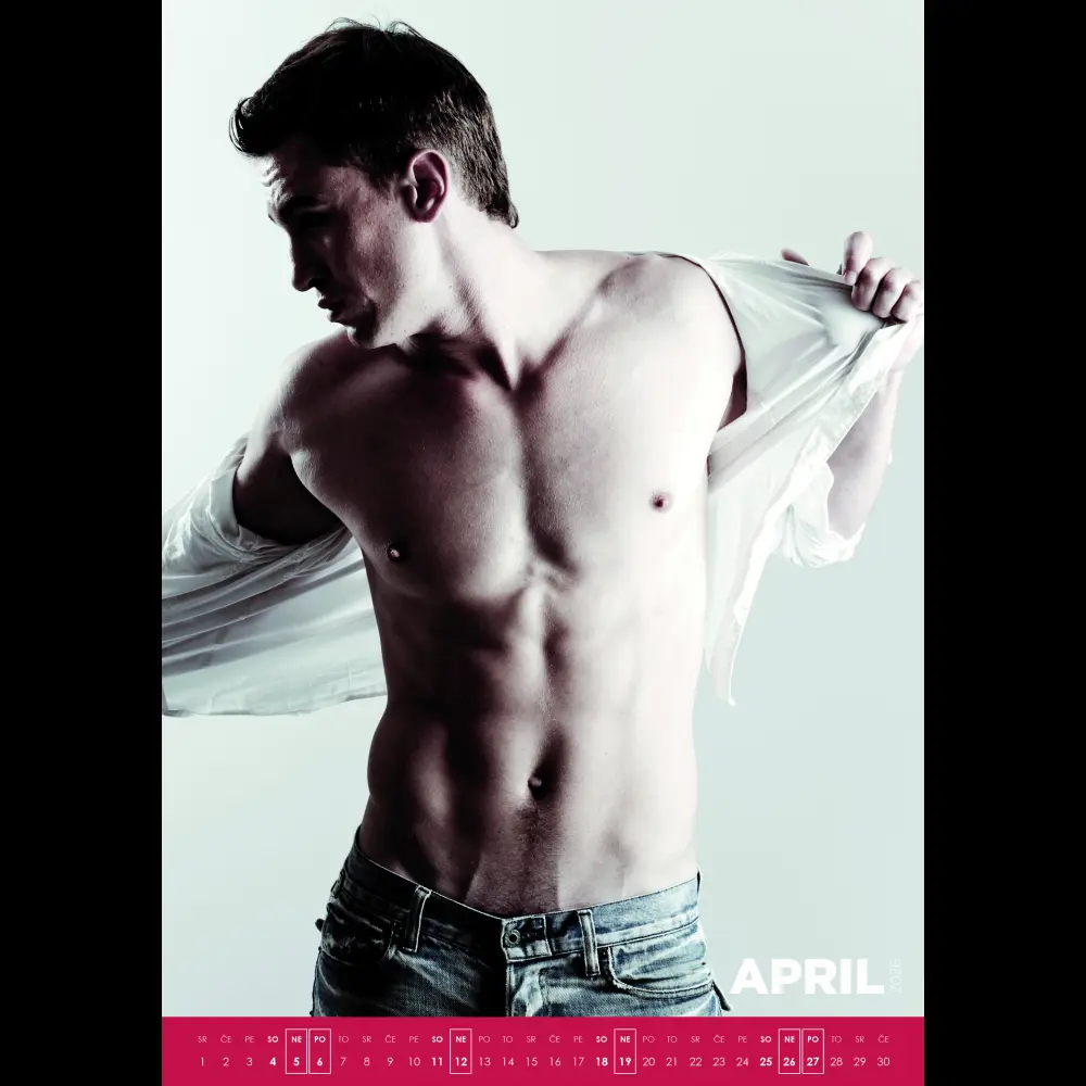 Koledar Moški Barvni 2026