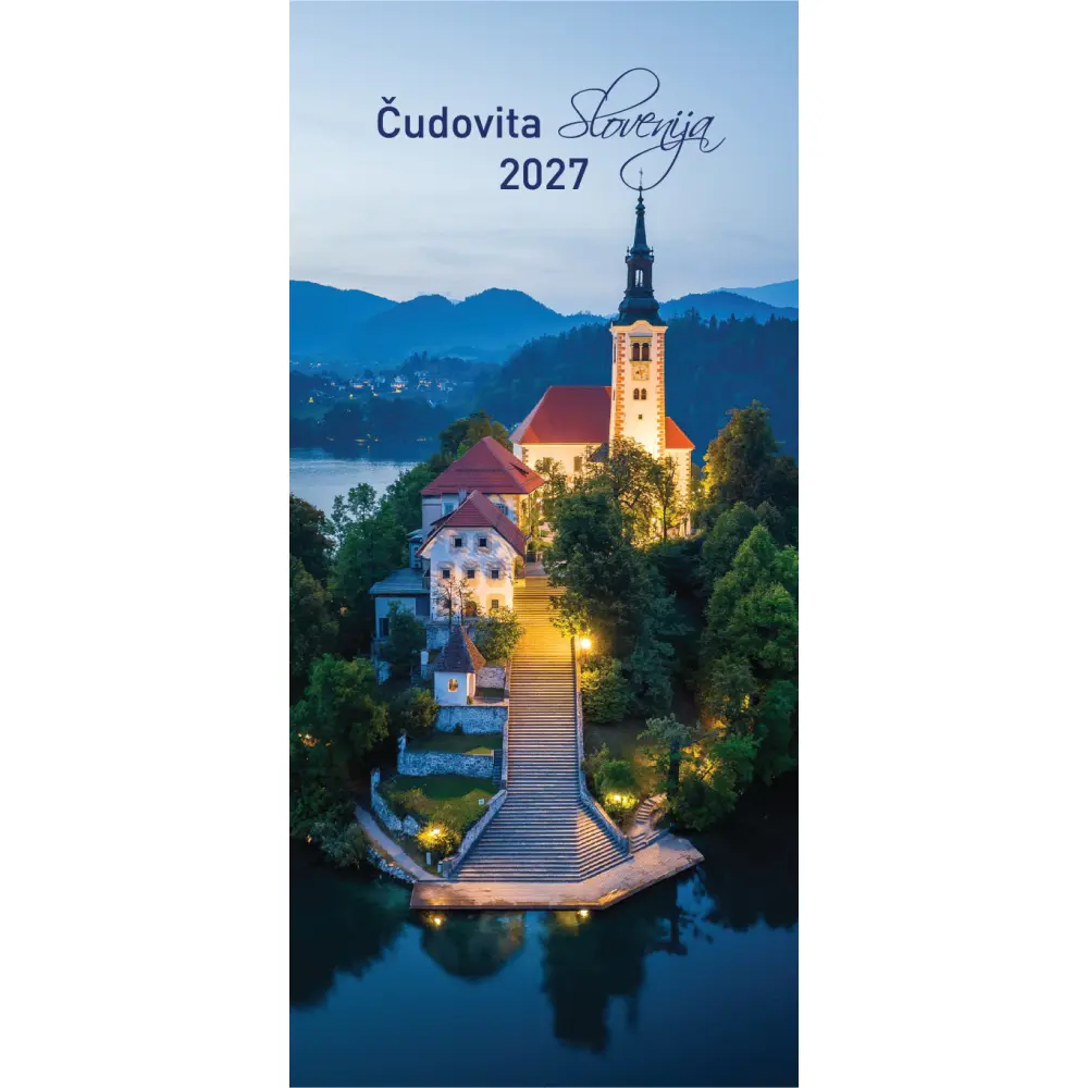 KOLEDAR ČUDOVITA SLOVENIJA 2027