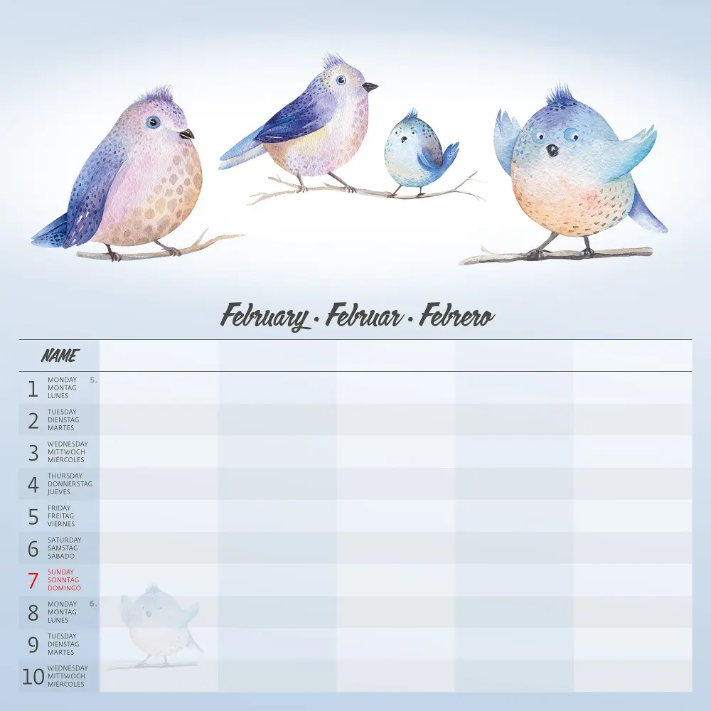 KOLEDAR FAMILY PLANNER 2027
