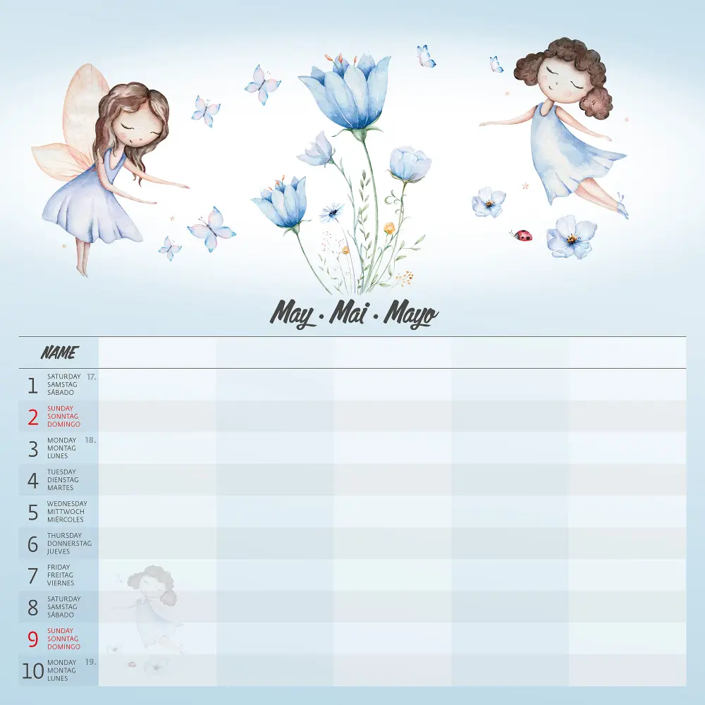 KOLEDAR FAMILY PLANNER 2027