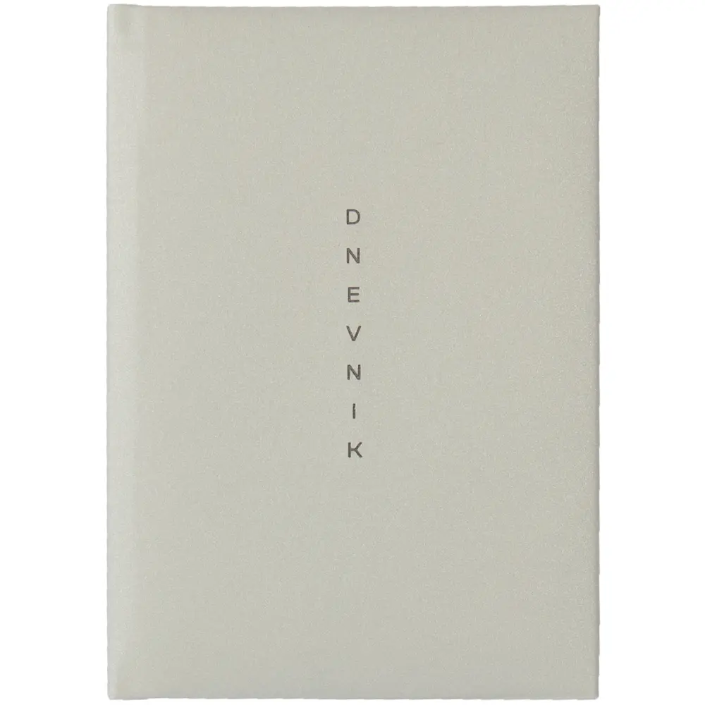 Dnevnik sparkle srebrn a5