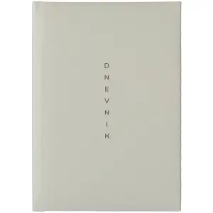 Dnevnik sparkle srebrn a5