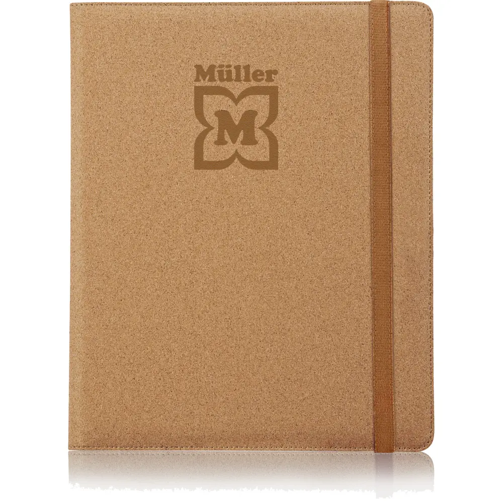 Poslovna mapa A4 z elastiko Kork rjava