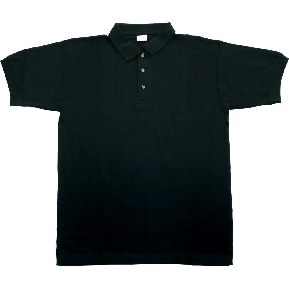 MAJICA BULLDOR POLO ČRNA L 180G