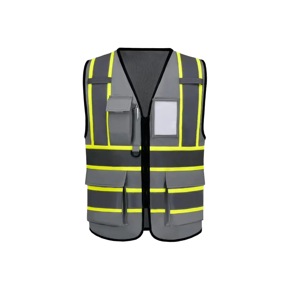 Odsevni brezrokavnik Hi-Vis siva