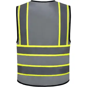 Odsevni brezrokavnik Hi-Vis siva