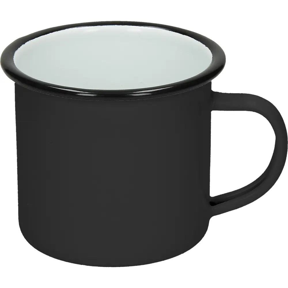 SKODELICA RETRO LIGHT EMAJL 3,5 DL ČRNA