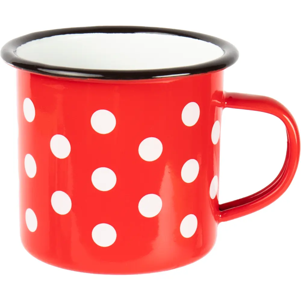 Emajlirana skodelica Retro 350 ml